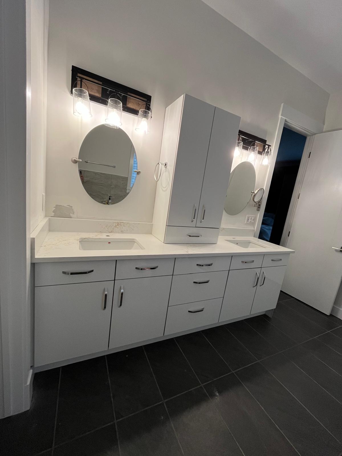 Double Vanity Bathroom