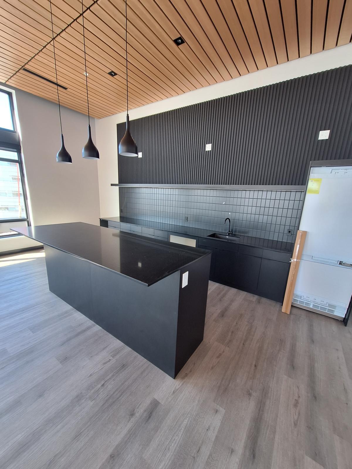 Modern Black Kitchen